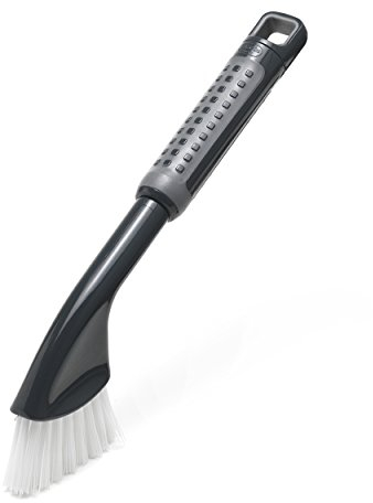 Addis ComfiGrip Grout/Cleaning Brush In Graphite With Stiff Bristles