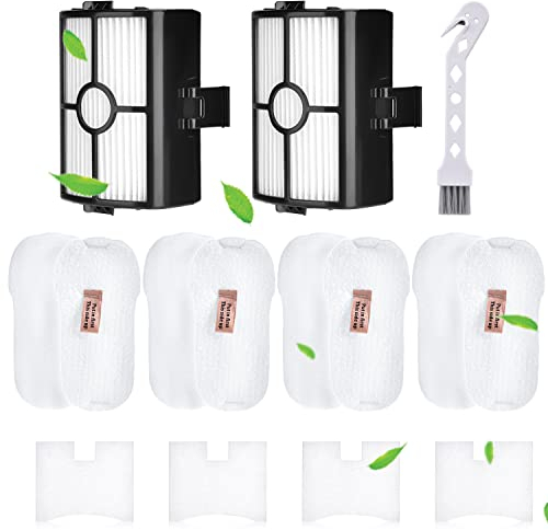 Rebirthcare hz500ukt filter replacement for shark hz500 hz500uk hz500ukt anti hair wrap corded stick vacuum cleaner filters parts spares filterset accessories parts # xffk500ukt