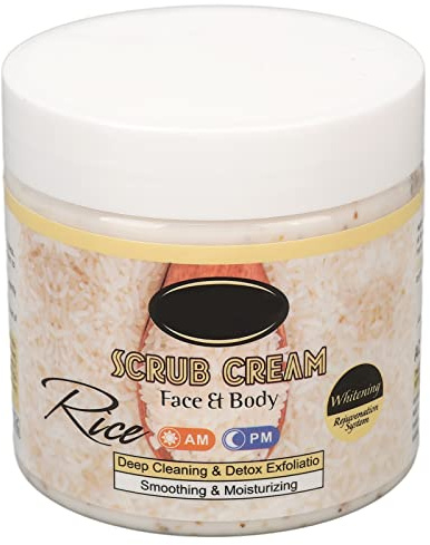 Sonew 200 ml Körperpeeling Creme, Tiefenreinigendes, Glättendes Peeling, Feuchtigkeitsspendende Körperpeeling Creme, Zur Pflege der Körperhaut