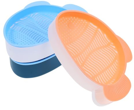 Mikikit Kit De Macetas Hidropónicas para Hierba Gatera Diseño Gato, Plástico Resistente, 3 Piezas (Rosado,), Cultivo Sin Tierra para Jardinería Doméstica y Plantas De Interior