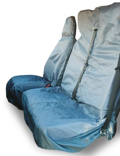 Maypole Heavy Duty Waterproof Nylon Van Seat Cover Set, 1 Single Front Cover and 1 Double Front Seat Cover