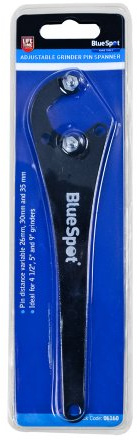 Blue Spot 06160 - Chiave con perno regolabile