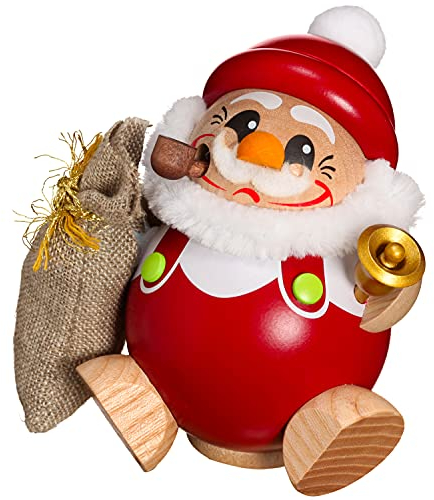 Ball incense figurines incense man Santa Claus 11cm Ore Mountains NEW