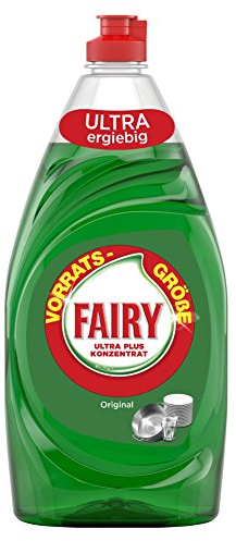 Fairy Spülmittel (6.4 L) Original, mit effektiver Formel für sauberes Geschirr und Fettlösekraft (8 x 800 ml)