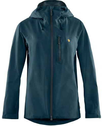 Fjällräven Damen Bergtagen Lite Eco-Shell Jacke, Mountain Blue, S
