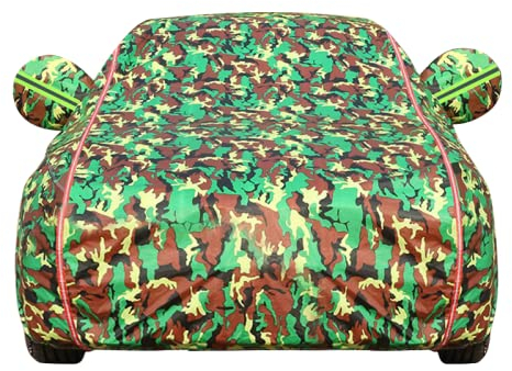 Autoabdeckung Vollgarage für VW Transporter III / Caravelle Bus (1979-1992), Autoabdeckung Vollgarage Auto Abdeckplane Hagelschutz Staubdicht Wasserdicht Autohülle Autoplane Winter & Sommer(Color:D,