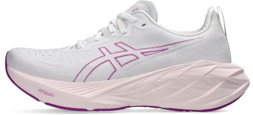ASICS Damen-Laufschuh NOVABLAST 4, Weiß/Beruhigendes Meer, 41.5 EU