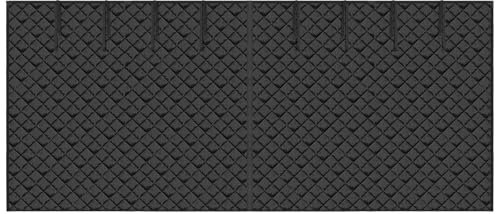 VEVOR Garage Door Screen for Winter, 18x7FT Garage Door Insulation Kit, Magnetic Thermal Insulated Garage Door Cover Curtains with Enhanced Weighted Bottom, Waterproof Windproof Soundproof