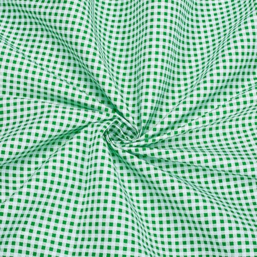 PH PandaHall 2mx1.5m Tessuto a Quadretti Verde Tessuto in Poliestere a Quadri Tessuti Scozzese Verde per Decorazioni Artigianato Fai Da Te Tende Tovaglie Cucito Trapuntatura