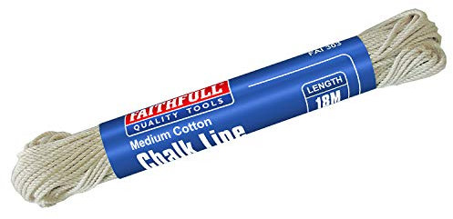 Faithfull 303 (Box12)Medium Cotton Chalk Line 18M