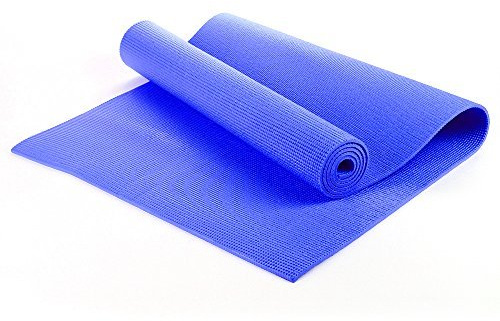 TnP Yoga Mat, Non Slip Exercise Mat, 6mm Thick Workout Mat,Best for Pilates Gymnastics Gym Meditation & Stretching, Lightweight for Men & Women (Neon Blue, 183 * 61 * 0.6cm)