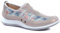 Zip Fastening Trainers - Grey Multi Size 4