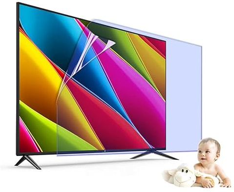 TV Skärmskydd för 75-85 tums Standard eller Curved Monitor - Matt Anti-Glare Anti-reflekterande PET Protector Film Anti-UV Ögonskydd för Desktop Display,77inch 1722x993mm