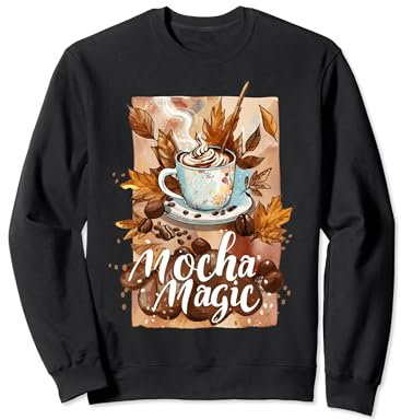 Tasse à café Moka Mama Mother Boho Floral Vintage Sweatshirt