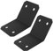 2 Stück Winkelverbinder 135 Grad, Montagewinkel 135° Abgewinkelt, bündig innenliegende 45 Grad Winkelverbinder für stumpf verbundene Pfosten und Balken - 120x120x127x3mm, Schwarz