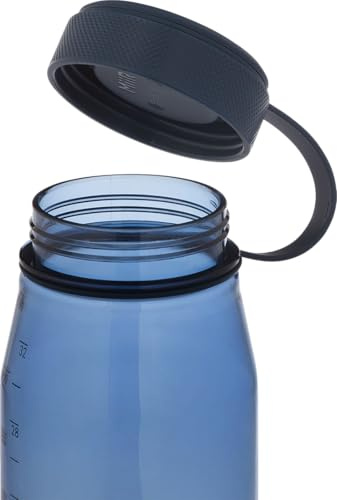 MiiR Everywhere Bottle 33oz - Lightweight and Durable Recycled Plastic Water Bottle, Dishwasher Safe Water Bottle with Silicone Splash Guard for Spill-Free Sipping