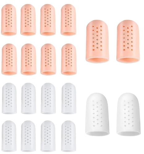 Protezione Dita Piedi Silicone, 20 Pezzi Copri Piedi Traspiranti, Protezione Alluce, Protezione Piedi Traspirante Proteggi Dita Piedi