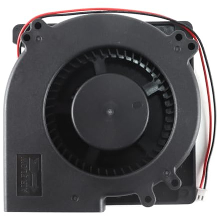 Hoite Ventilador de 12 V, 120 mm, 3000 RPM, CC sin escobillas, alto volumen de aire y alta velocidad, para barbacoas, hornos, etc.