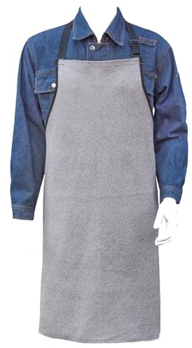 BLUEZY Vetement Anti Couteau, Vêtements De Boucher, Vêtements De Travail De Chef, Tablier De Protection Au Travail, Aux Coups De Couteau pour Cuisine, Jardin Et Menuiserie A