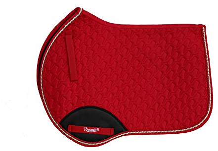 Rhinegold Unisex's 413-P-RED Performance Saddle Cloth, Red, Pony
