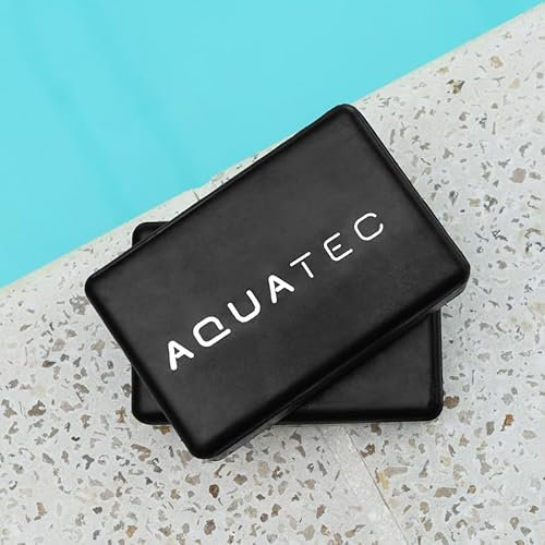AQUATEC Swimming Pool Diving Bricks | Premium Weighted Dive Blocks for Underwater Training - Junior and Senior Options Available (Senior (3.2kg))