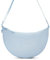 LARKSON Crossbody Bag Damen & Herren Hellblau - Solveig Medium - Umhängetasche im Halbmond Style - Halbrunde Schultertasche - Moon Bag Design - Wasserabweisend