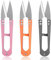 TIESOME Lot de 3 mini sécateurs de jardin pour bonsaï - Poignée ergonomique - Longueur : 11 cm - Léger et portable