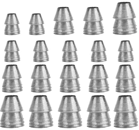 SHINEOFI Set 30 Pezzi Cunei in Ferro per Fissaggio Manico e Martello, Accessori per Utensili Manuali da Giardinaggio, Rinforzo Resistente e Finitura Lucidata, Supporto per Carpentieri
