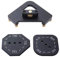 Gabarit de défonceuse 8 en 1 en alliage d'aluminium R15 R20 R25 R30, T15 T20 T25 T30 Demi Rayon d'angle rond Angle droit