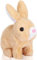 Electronic Pet Rabbit Gifts for 1 Year olds Girls, Plush Puppy Toys 1+ old Walking Kids Interactive Toy Walks, Barks, Shake Tail Animal Toy, Beige Rabbit