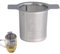 Filtre À Thé,passoire Infuseur À Thé, Infuseur À Thé En Acier Inoxydable Avec Double Poignée, Passoire À Mailles Extra Fines Antirouille, Porte-filtre Diffuseur Pour Tasses, Mug/théière/verre