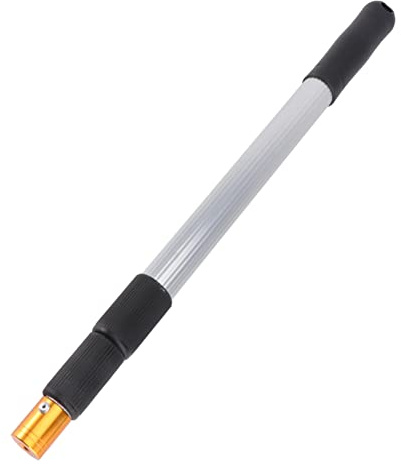 Gatuida Telescopic Aluminum Alloy Fruit Picker Stick with Roller Head for Outdoor Nut Gathering and Walnut Harvesting – 3-section Extendable Pole for Garden and Home Use