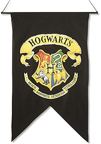 Rubies Official Harry Potter Hogwarts Wall Banner Flag Fancy Dress Accessory Decoration Halloween