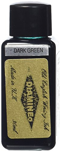 Diamine 30ml Dark Green fountain pen ink bottle