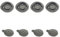Locci schwengelpumpe komplettset, Edelstahl handschwengelpumpe, handwasserpumpe für Haus, Hof, Garten, Bauernhof, handbrunnenpumpe (Lederschale und Wassermatte)