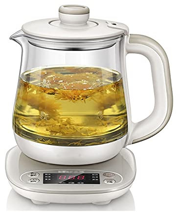 SJHDHDA Kettles, Tea Kettles Kettles for Boiling Water Automatic Multifunction Preserving Pot Tea Dessert Multi Cooker Teapot/White Learned extensively