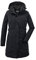 Killtec Damen Parka Funktionsparka mit abzippbarer Kapuze KOW 165 WMN PRK wasserdicht, Winddicht, atmungsaktiv 00200-schwarz 46
