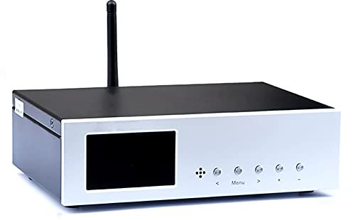 Décodeur Audio, récepteur de décodeur USB Bluetooth Écran 2,8 LDAC USB DAC DSD512 PCM32Bit/384Khz Sortie AUX/RCA 3,5 mm pour chaîne stéréo Domestique