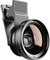 APL-0.45WM Kit d'objectifs pour téléphone avec objectif super grand angle 0,45 x et objectif macro 12,5 x HD avec clip d'objectif pour Samsung et autres smartphones