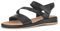 Gabor Damen Keilsandalen, Frauen Sandalen,Leichte Mehrweite (G),Keilsandaletten,Keilabsatz,Wedge-Heel,bequem,flach,schwarz,39 EU / 6 UK