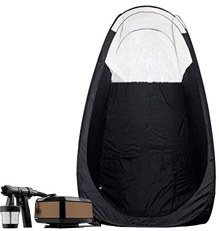 Aura Allure Spray Tanning Complete Kit with Black Tent FREE Suntana Solutions