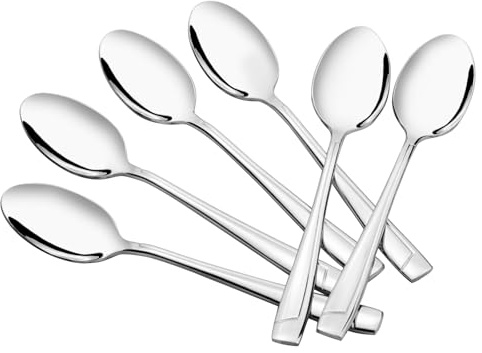 Anbers Stainless Steel Demitasse Espresso Spoons, 5-Inch, 16 Pieces