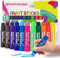 The Glowhouse Tempera Paint Sticks Classic Colours 12 Pack - Non-Toxic, Washable, No Mess, Multi-Colour Paint Sticks for Kids, Pack of 12, Perfect for Creative Art Projects