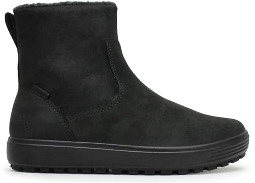 ECCO Damen Soft 7 TRED Boots, Black, 39 EU