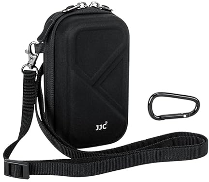 JJC Étui de transport rigide résistant aux chocs pour appareil photo OM-System Olympus Tough TG-7 TG-6 TG-5 TG-4 TG-3 TG-2 TG-1, RICOH GR3 CANON G7X SONY RX100 series, remplace la coque rigide Olympus