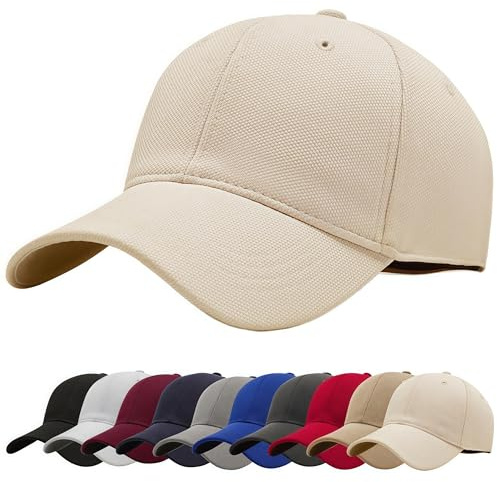 Casquette de Baseball Unisexe Réglable Chapeau Soleil de Golf Sports Casual Coton Léger Casquette de Baseball Anti-Soleil Coton Cap
