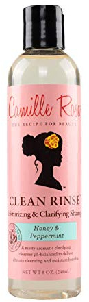Camille Rose Naturals Clean Rinse Moisturising & Clarifying Shampoo 8oz