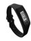 Smart Armbanduhr Schrittzähler Armband mit Schritt Kalorie Zähler Sport Fitness Tracker(Schwarz)
