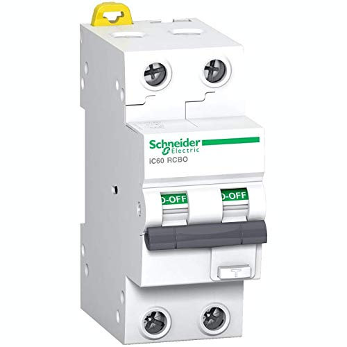 Disjoncteur différentiel 25A 2P 300mA courbe C -10kA - type AC - Acti9 iC60 RCBO