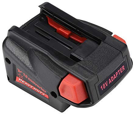 Mxzzand Milwaukee M18 to V18 Battery Adapter Converter with USB Charging Port,Energy Star Certified,Industrial Style